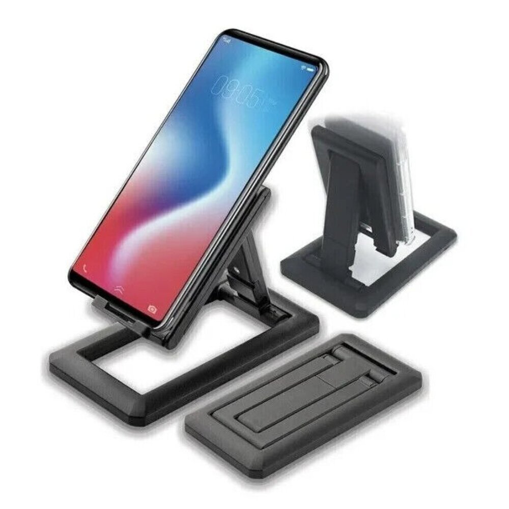 NEW ITEK Adjustable Collapsible Phone Holder Fits All Phones